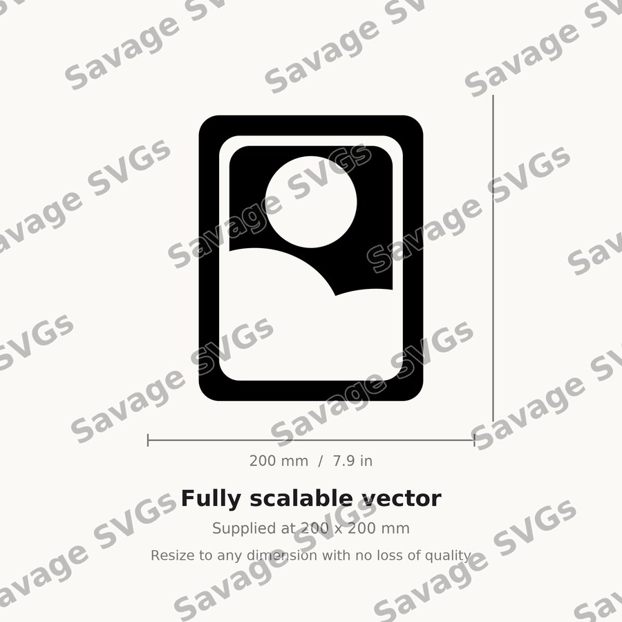 Landscape Photo Icon