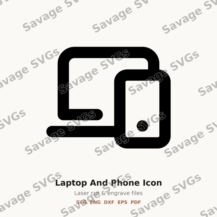 Laptop And Phone Icon