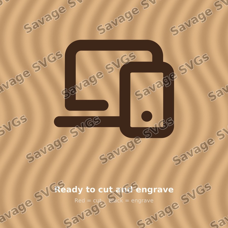 Laptop And Phone Icon