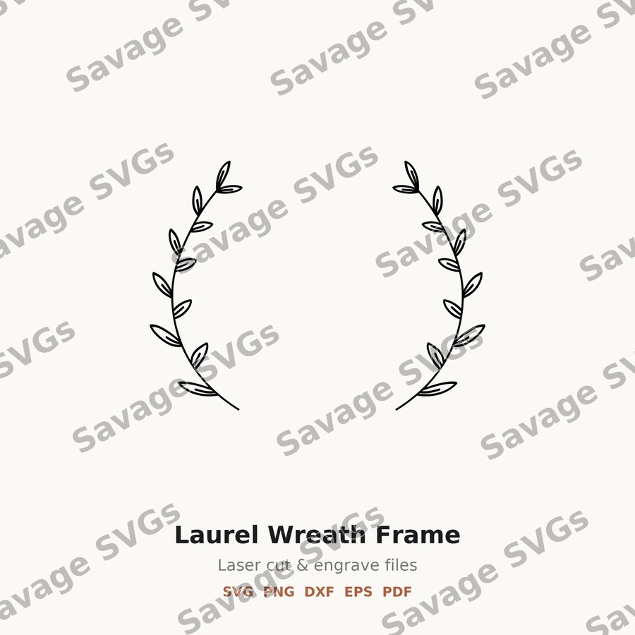 Laurel Wreath Frame