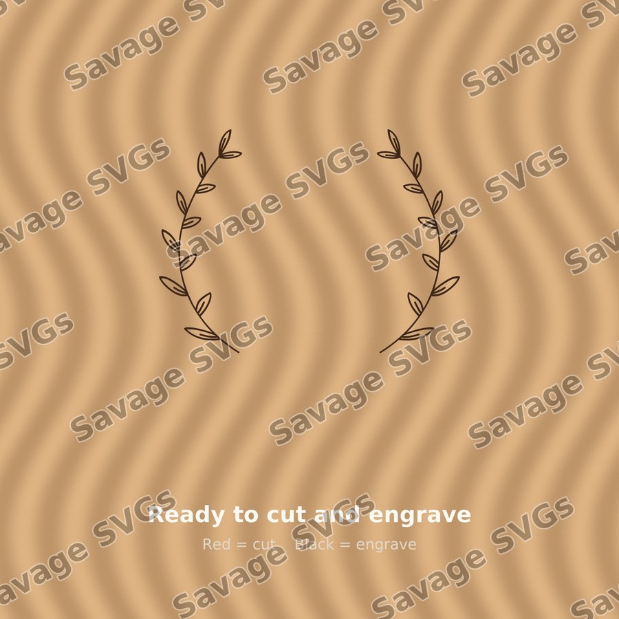 Laurel Wreath Frame