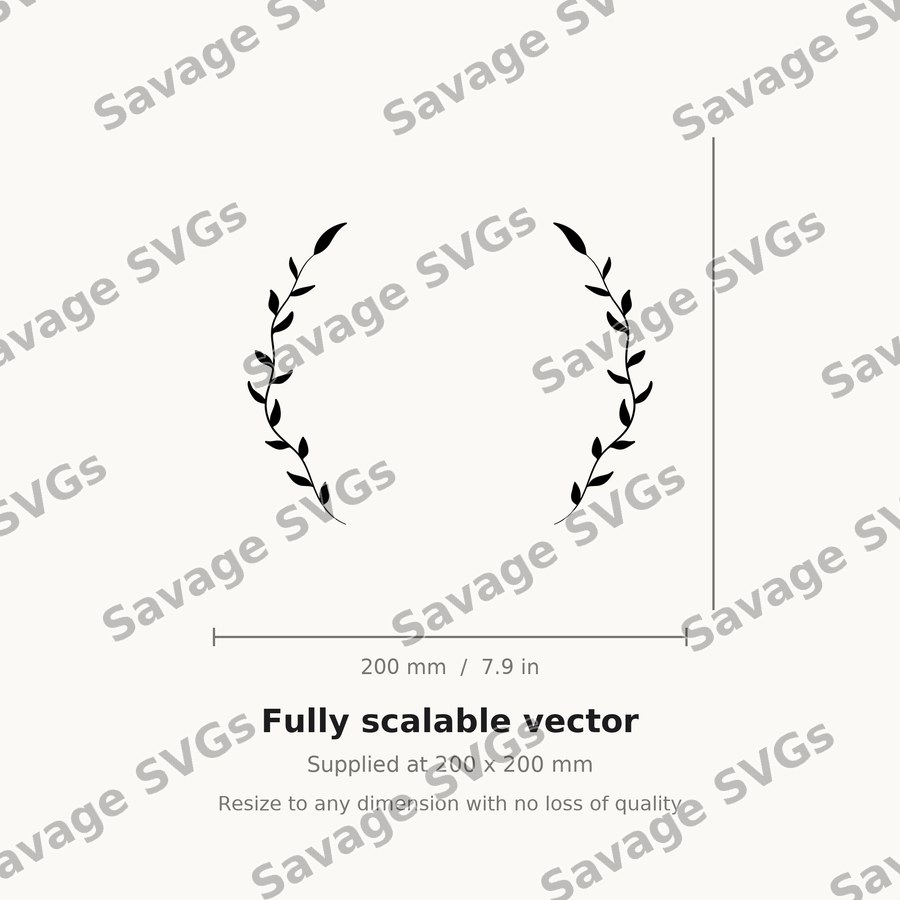 Laurel Wreath Frame