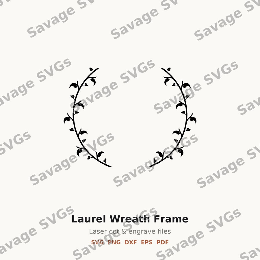Laurel Wreath Frame