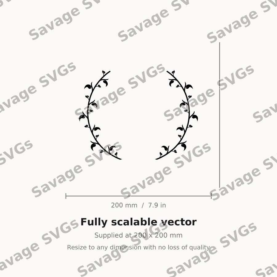 Laurel Wreath Frame