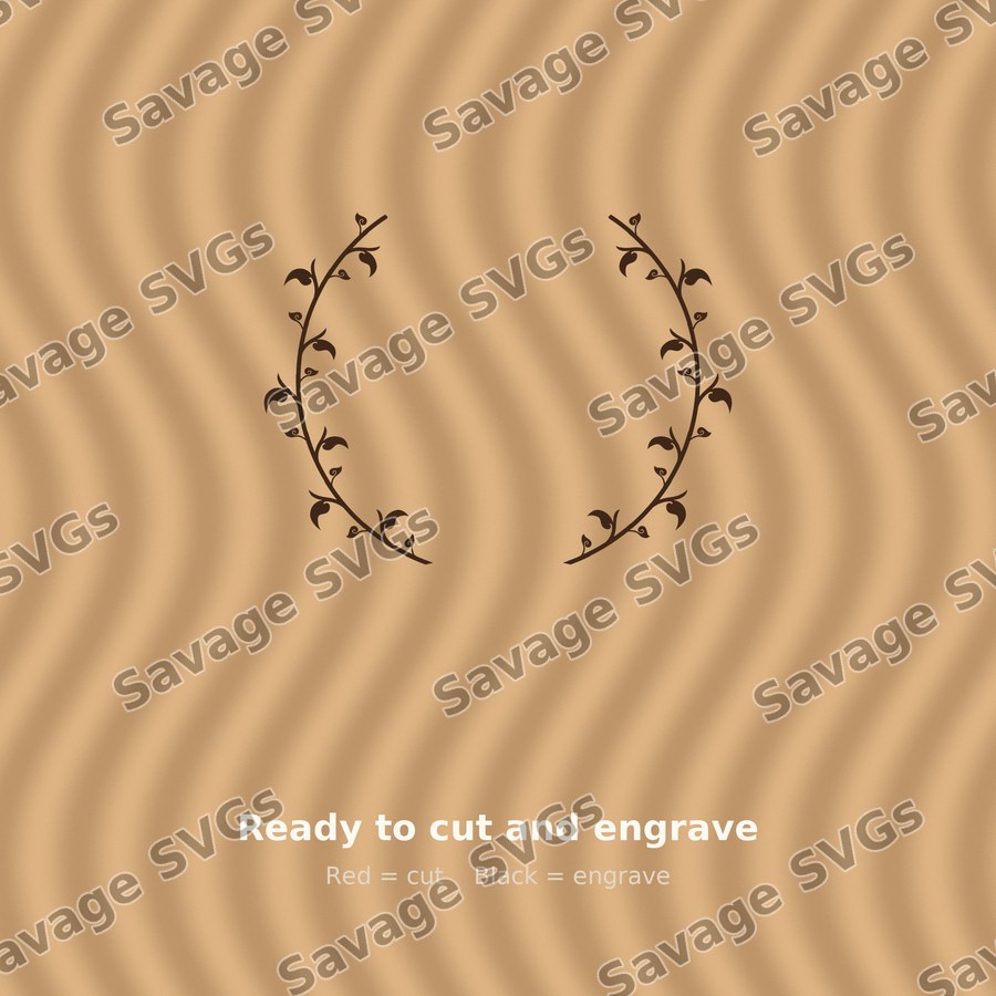 Laurel Wreath Frame