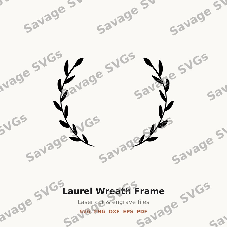 Laurel Wreath Frame
