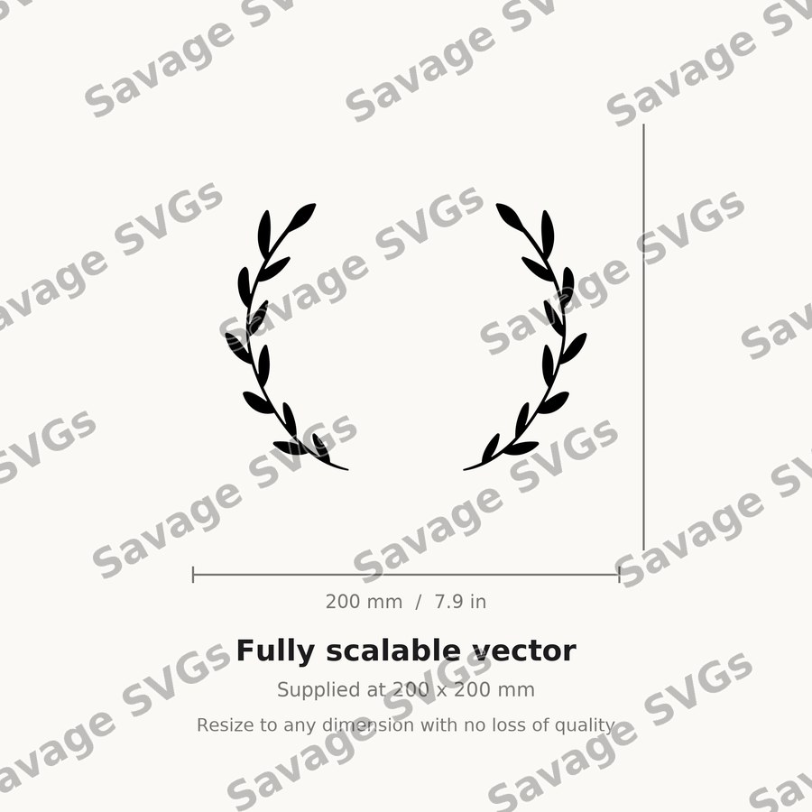 Laurel Wreath Frame