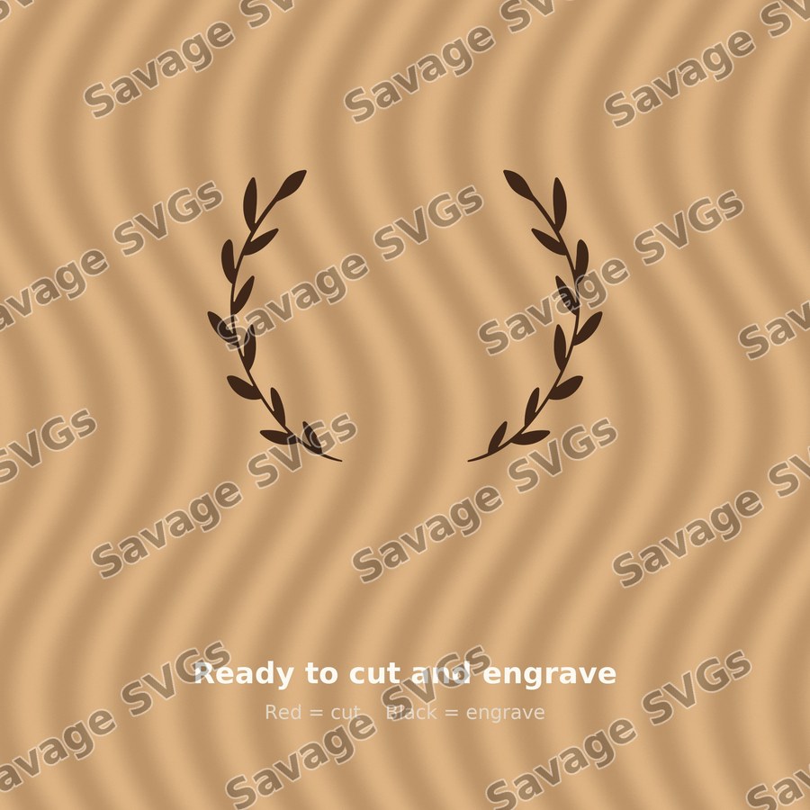 Laurel Wreath Frame