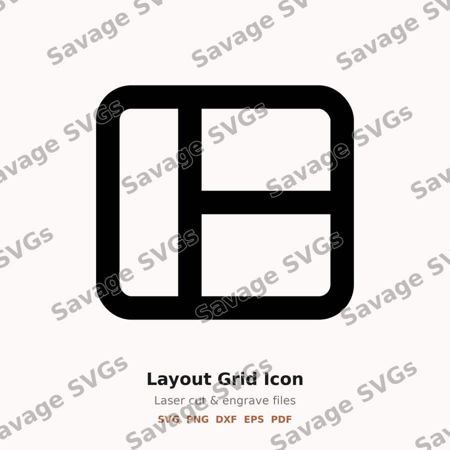 Layout Grid Icon