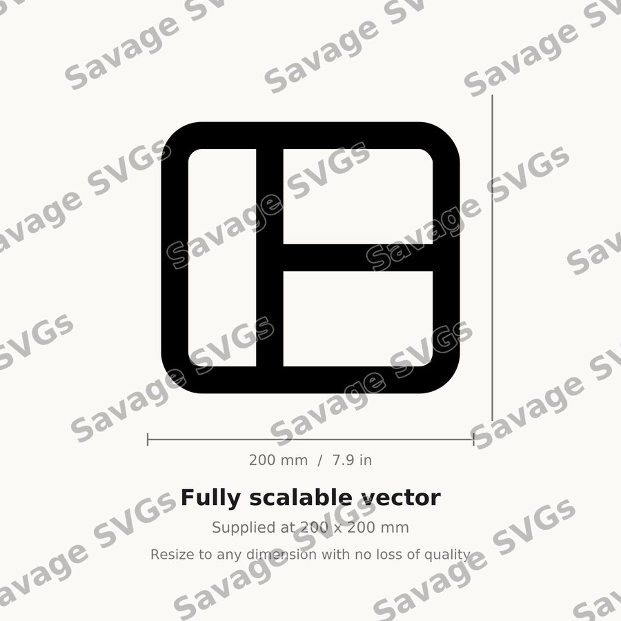 Layout Grid Icon