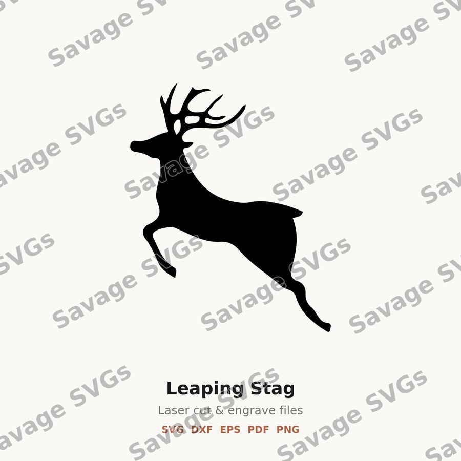 Leaping Stag