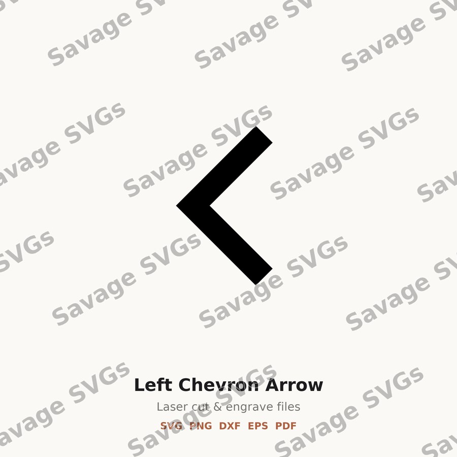 Left Chevron Arrow