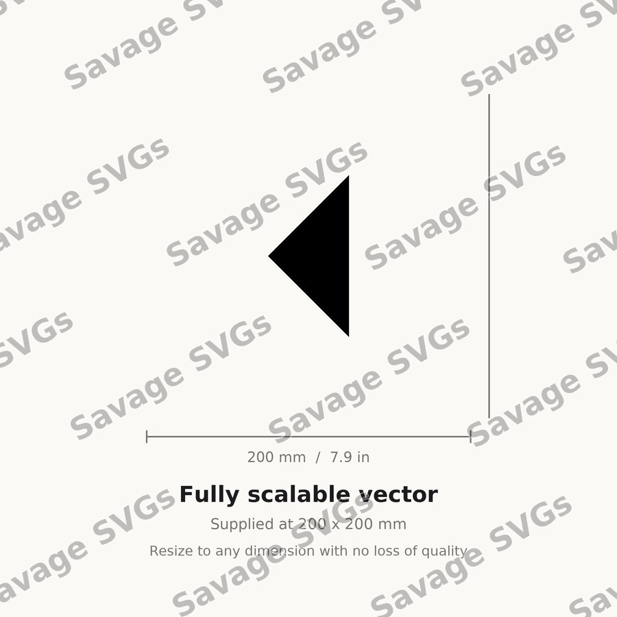 Left Triangle Arrow