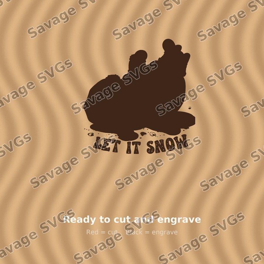 Let It Snow Snowman