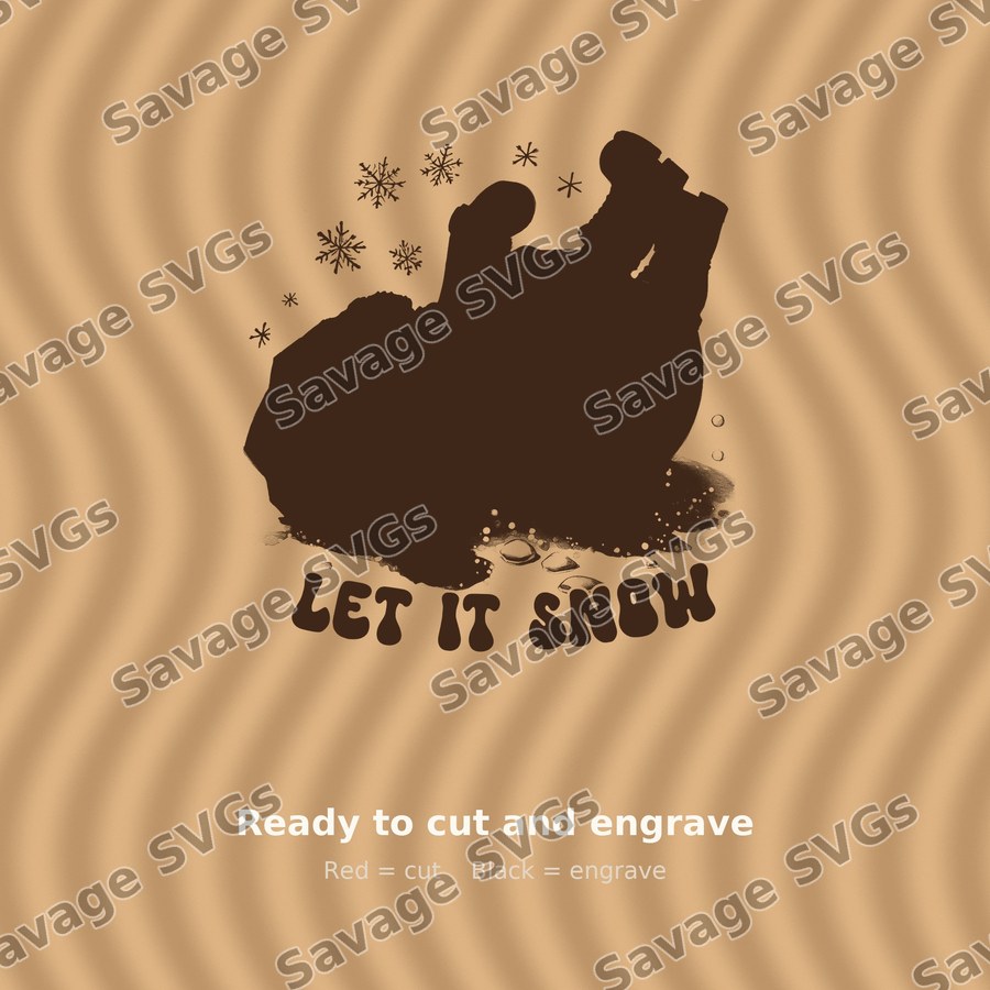 Let It Snow Snowman