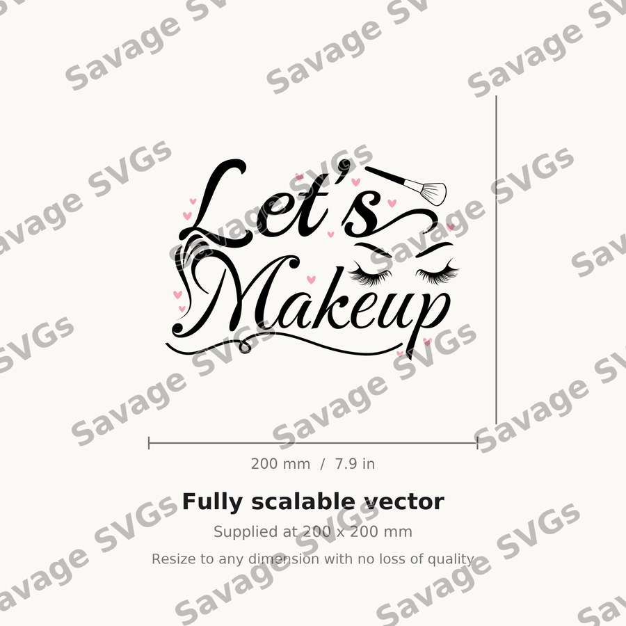 Let's Makeup Quote