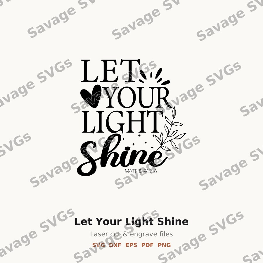 Let Your Light Shine