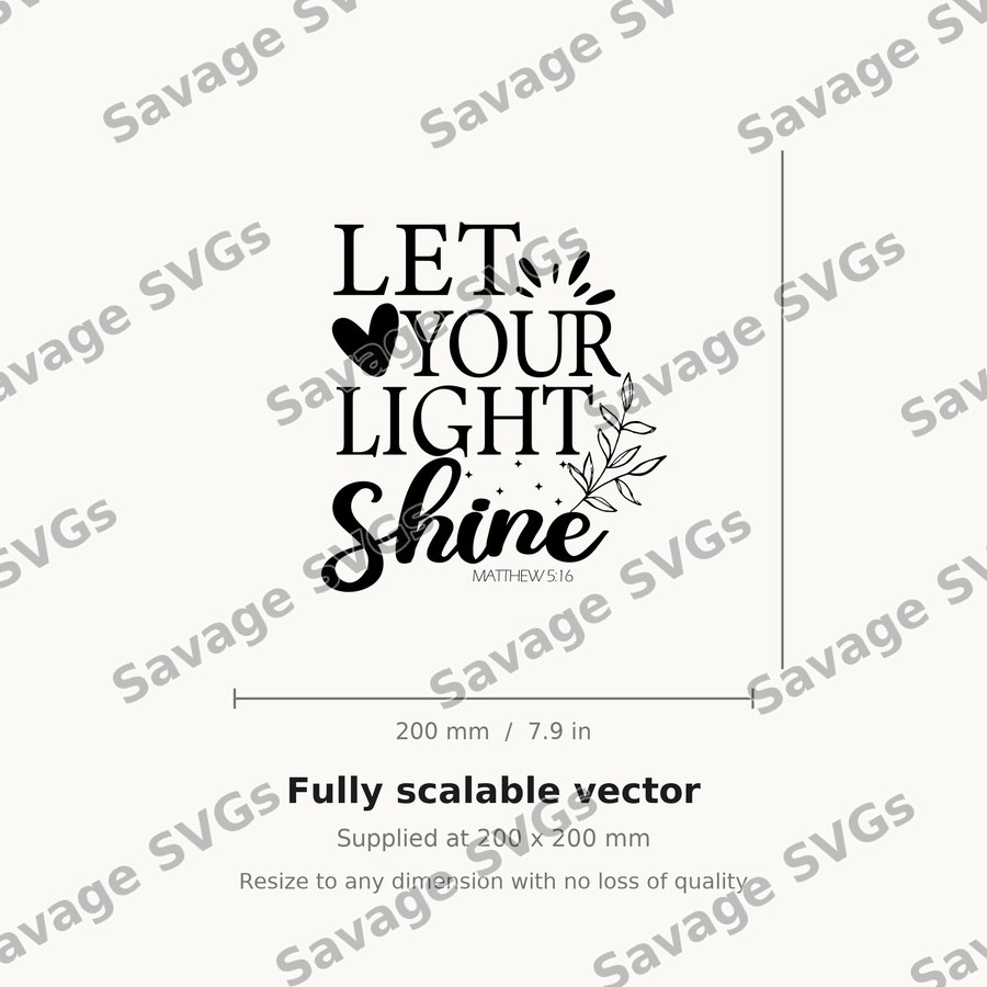 Let Your Light Shine