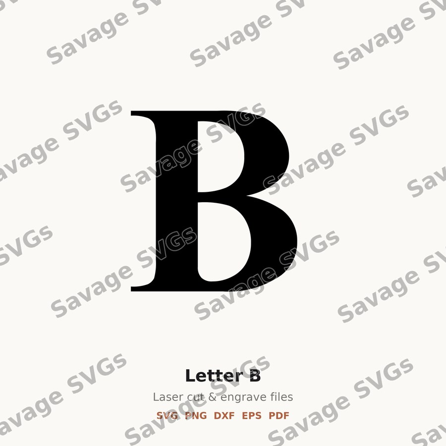 Letter B