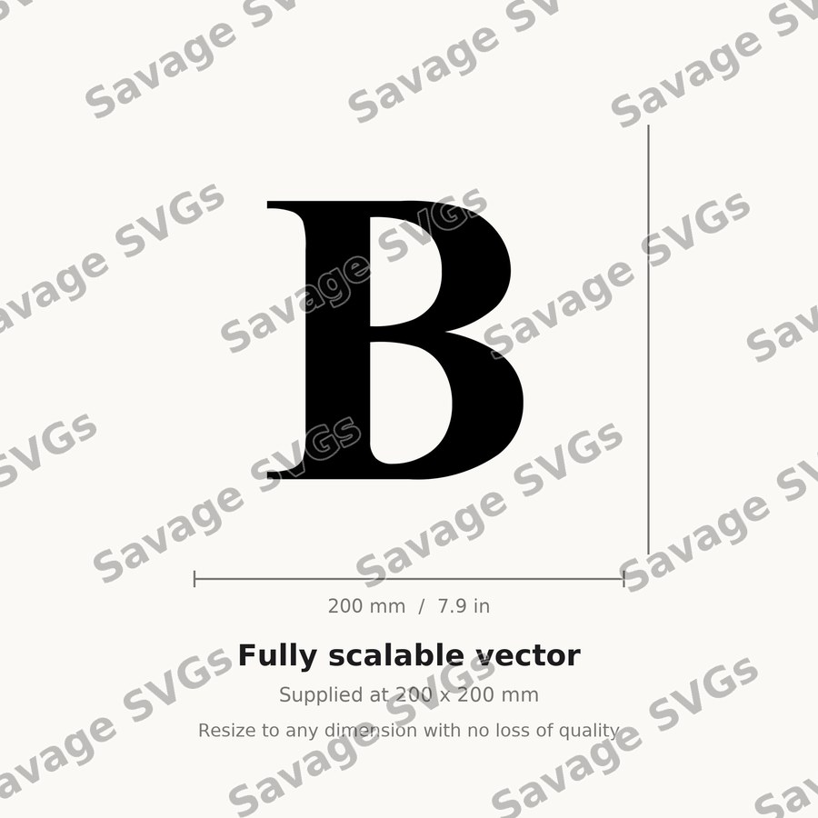 Letter B