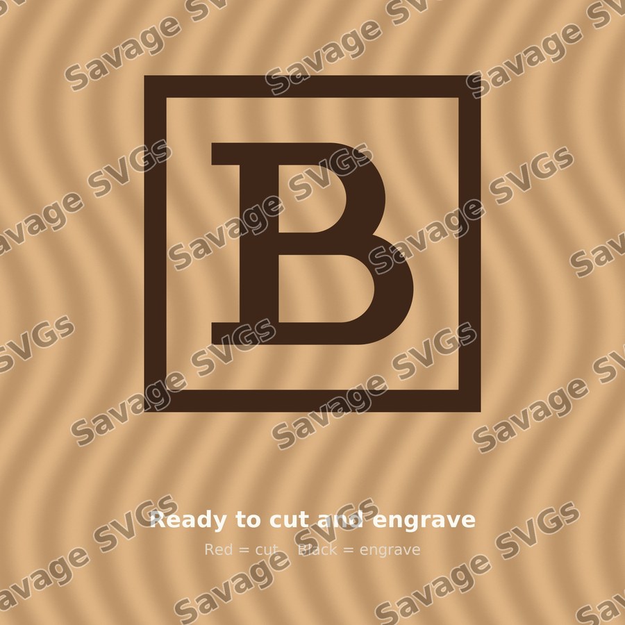 Letter B Monogram
