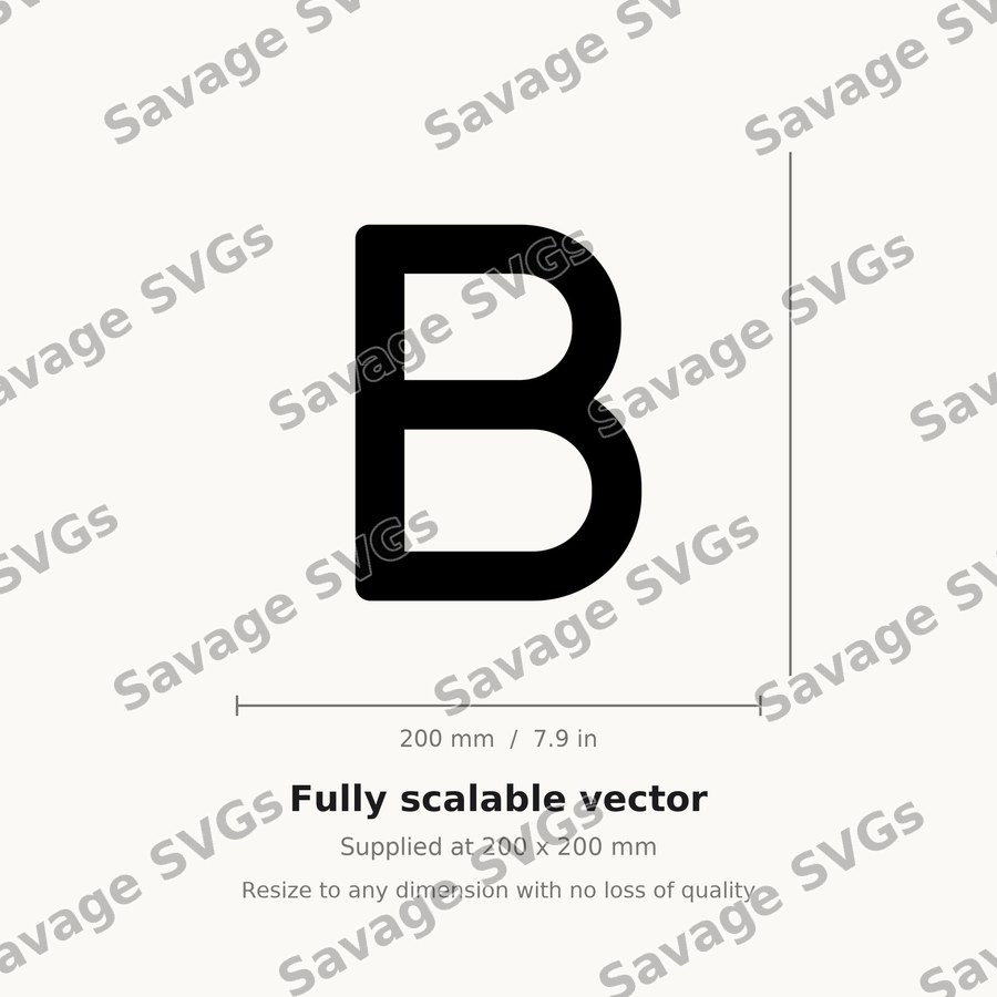 Letter B