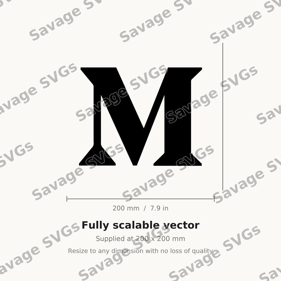Letter M