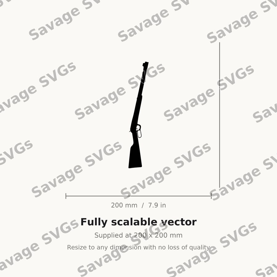 Lever Action Rifle