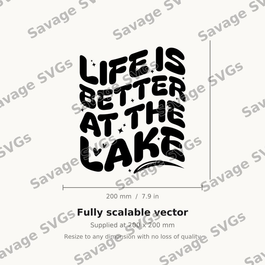 Life Is Better At The Lake BACK 01
