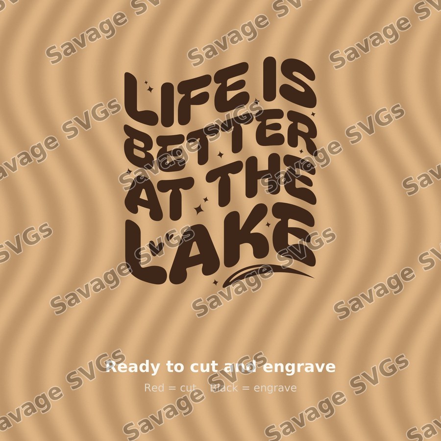 Life Is Better At The Lake BACK 01