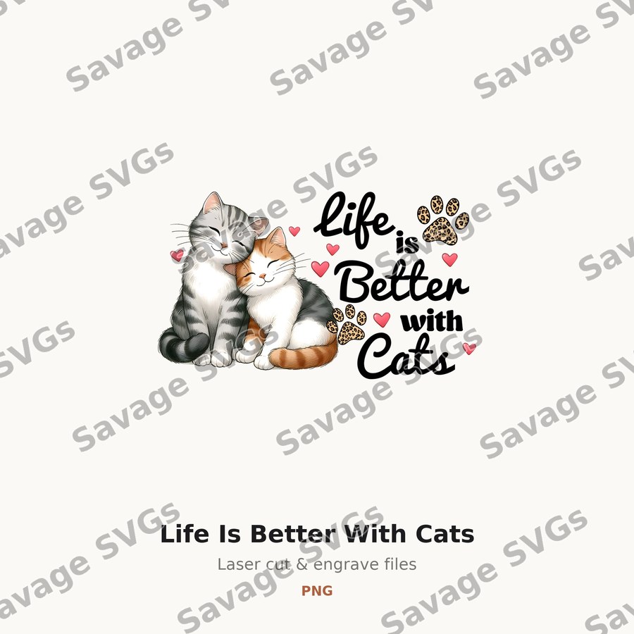 Life Is Better With Cats