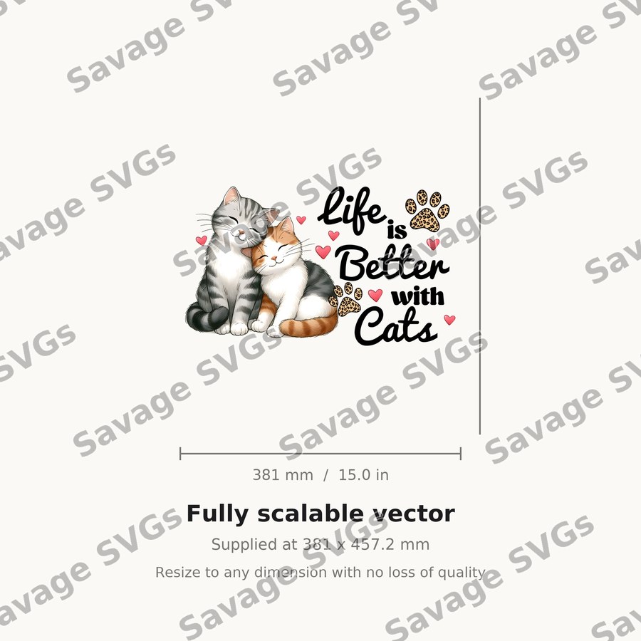 Life Is Better With Cats