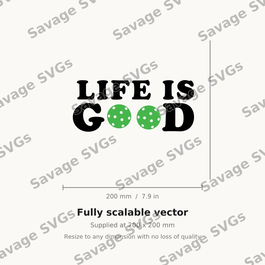 Life Is Good Pickleball