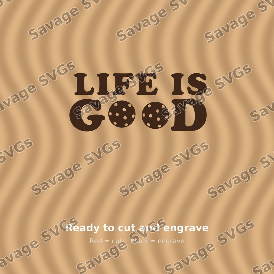 Life Is Good Pickleball