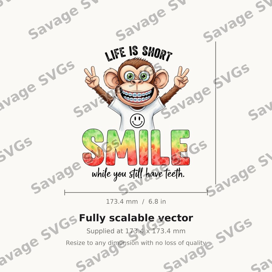Life Is Short Smile
