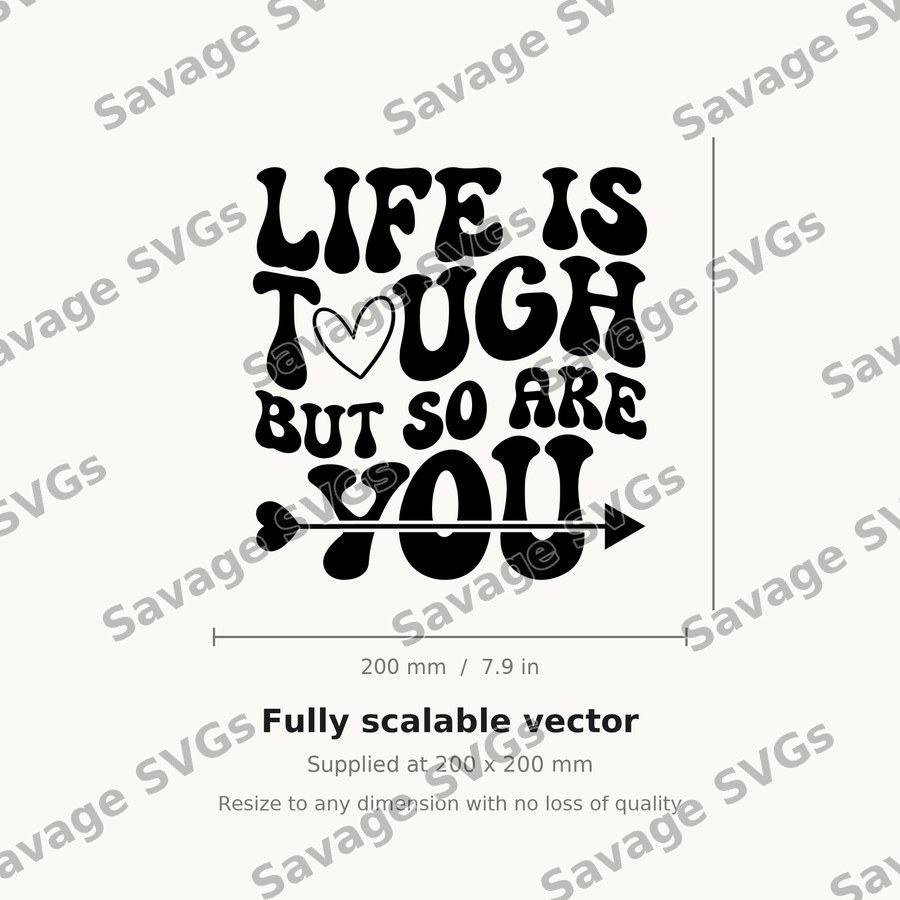Life Is Tough Quote