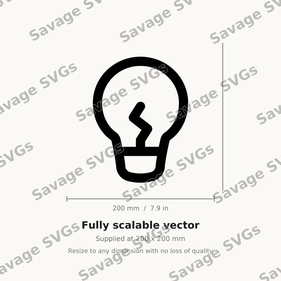 Lightbulb Alt Outline