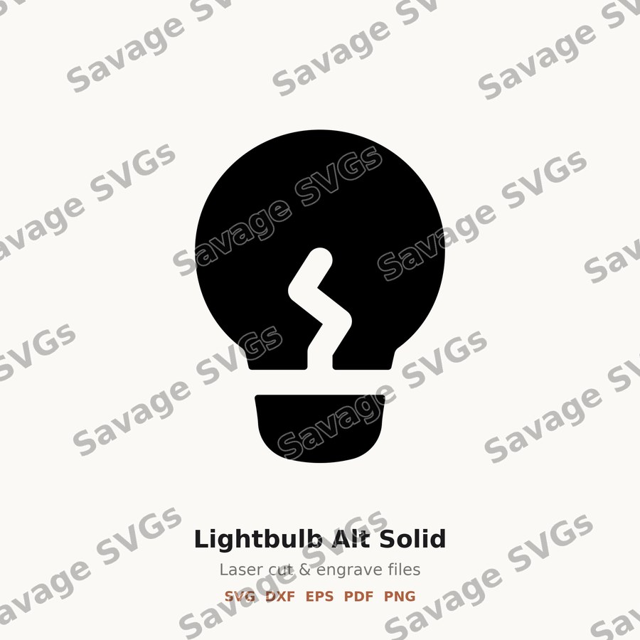 Lightbulb Alt Solid