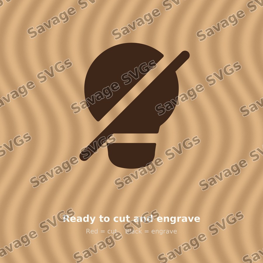 Lightbulb Off Solid