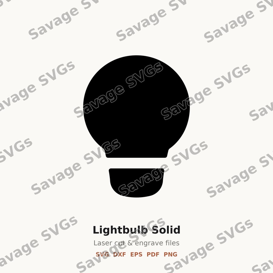 Lightbulb Solid