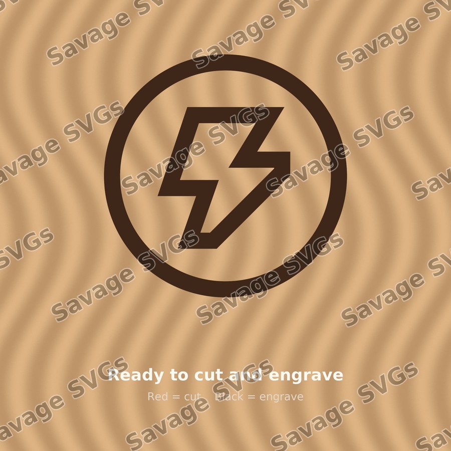Lightning Bolt Circle
