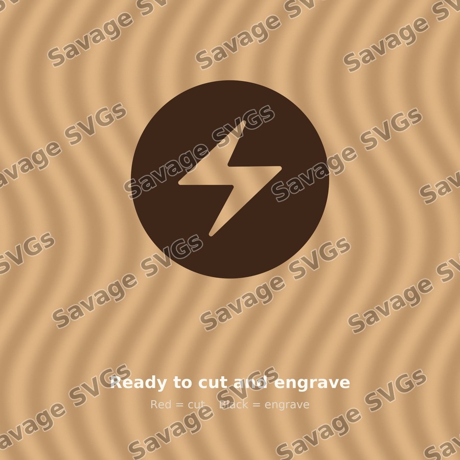 Lightning Bolt Circle