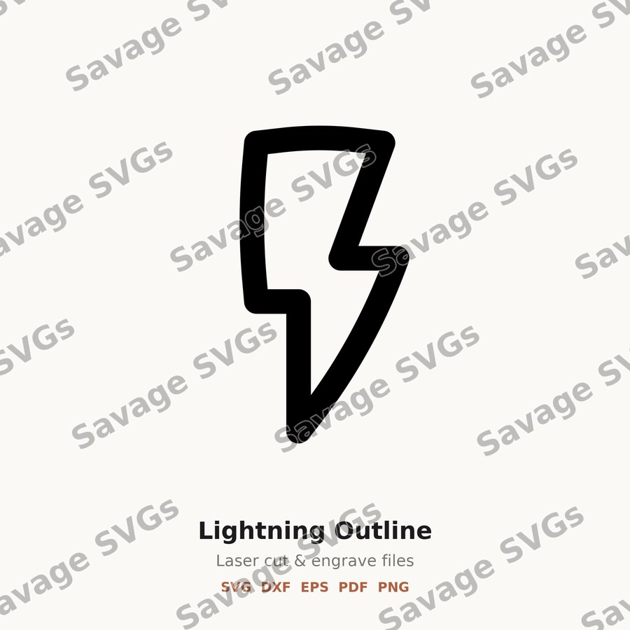 Lightning Outline