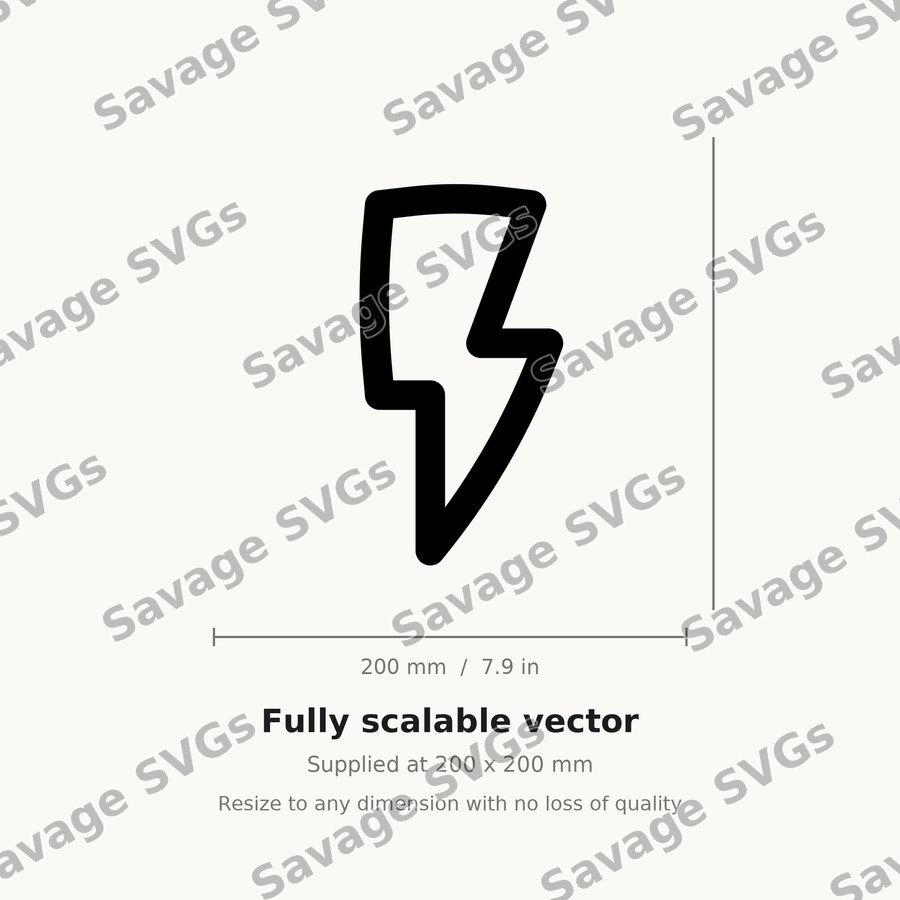 Lightning Outline