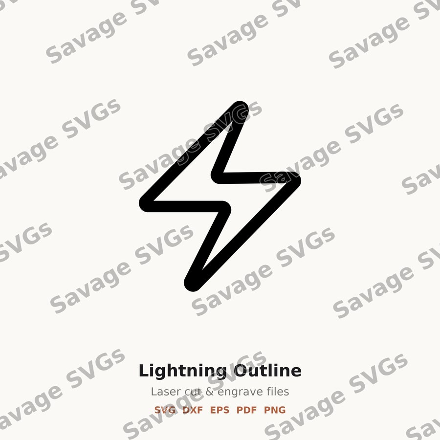 Lightning Outline