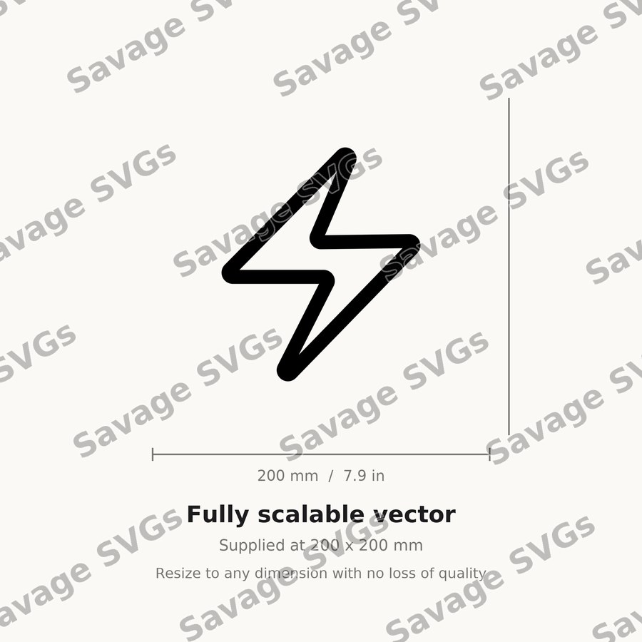 Lightning Outline