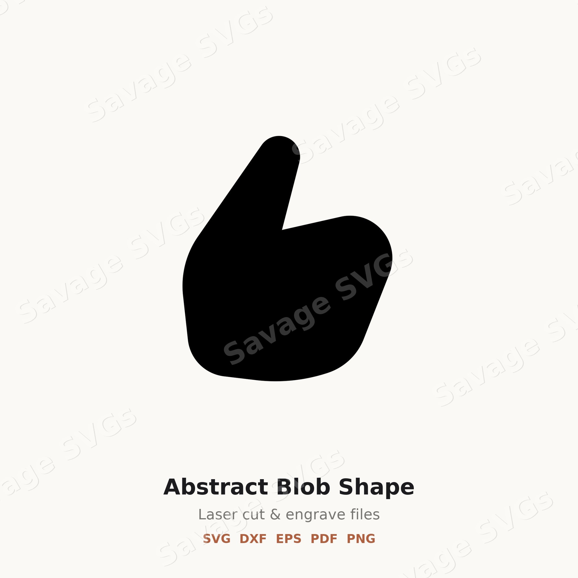 Abstract Blob Shape