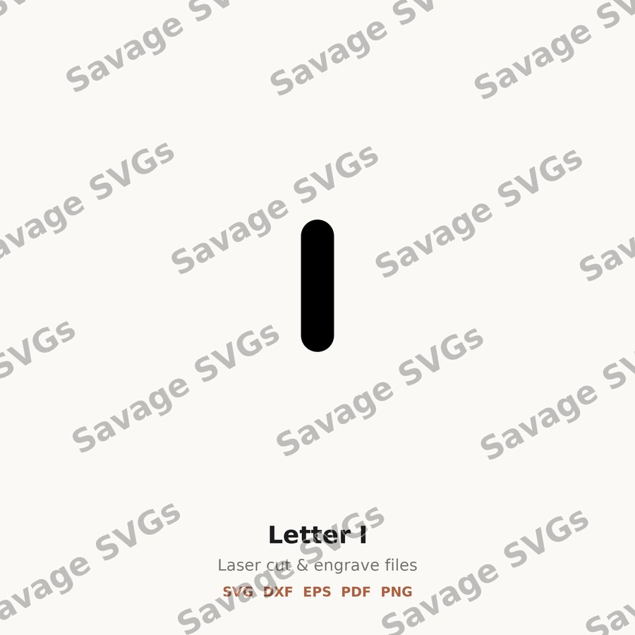Letter I