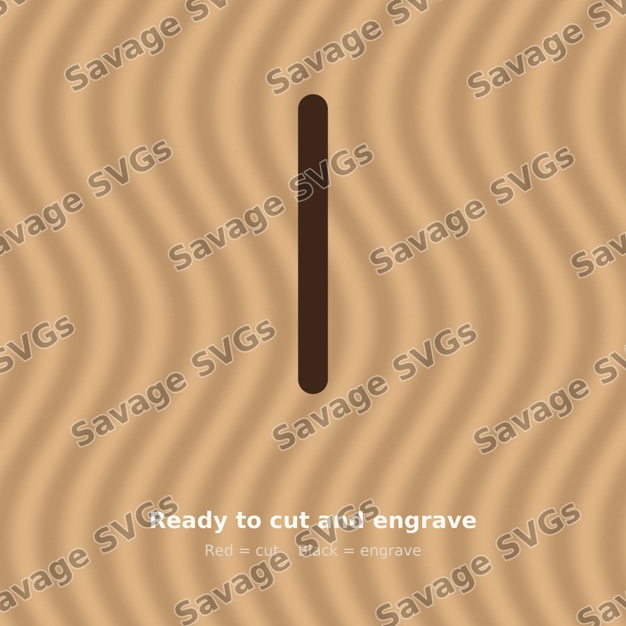 Vertical Line Bar
