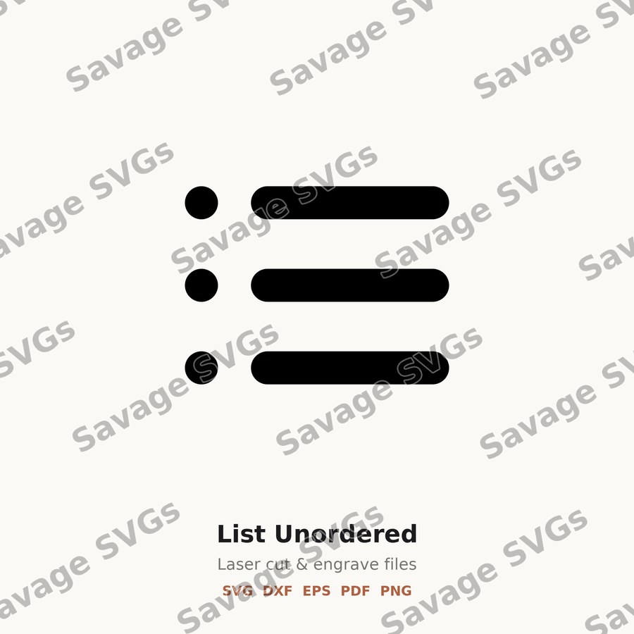 List Unordered